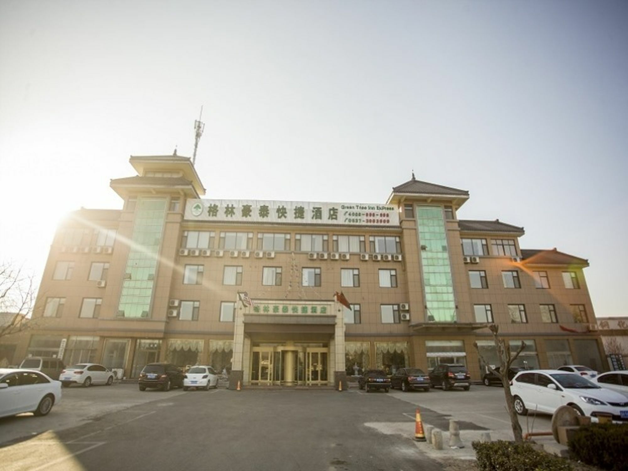 Greentree Inn Shandong Jining Qufu East Jingxuan Road Sankong Express Hotel Eksteriør bilde
