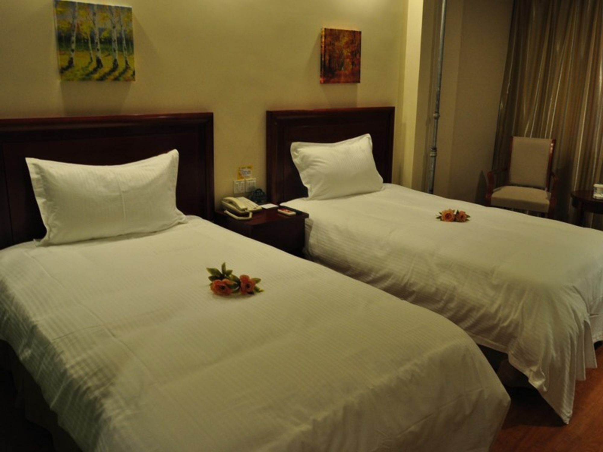 Greentree Inn Shandong Jining Qufu East Jingxuan Road Sankong Express Hotel Eksteriør bilde